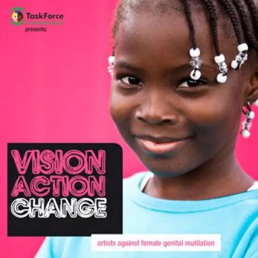VISION ACTION CHANGE: Neue Charity-Kampagne - mit Musik, Mode und Kunst gegen weibliche Genitalverstümmelung Bild: VISION ACTION CHANGE: Neue Charity-Kampagne - mit Musik, Mode und Kunst gegen weibliche Genitalverstümmelung