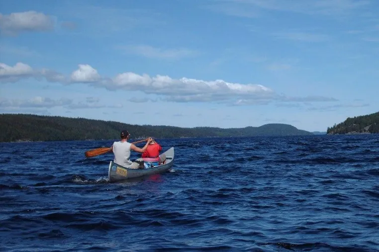 Bild: Kanutour in Schweden