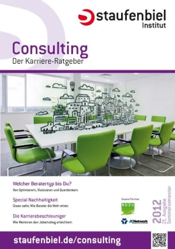 Echte Beratertypen, Nachhaltigkeit & Bewerbungstipps Bild: Echte Beratertypen, Nachhaltigkeit & Bewerbungstipps