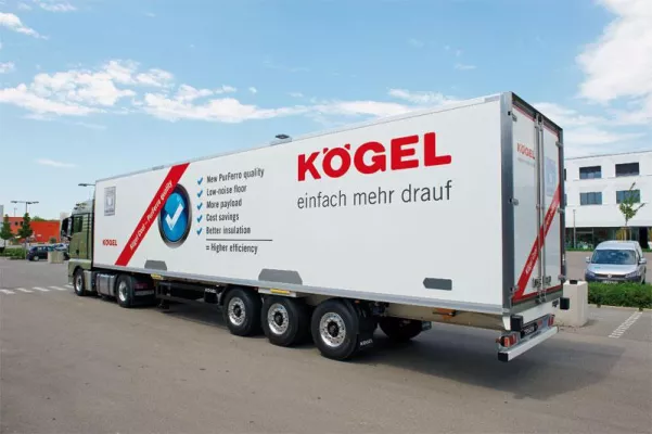 Bild: Kögel präsentiert Premium-Kühlkofferfahrzeug der nächsten Generation: Kögel Cool – PurFerro quality