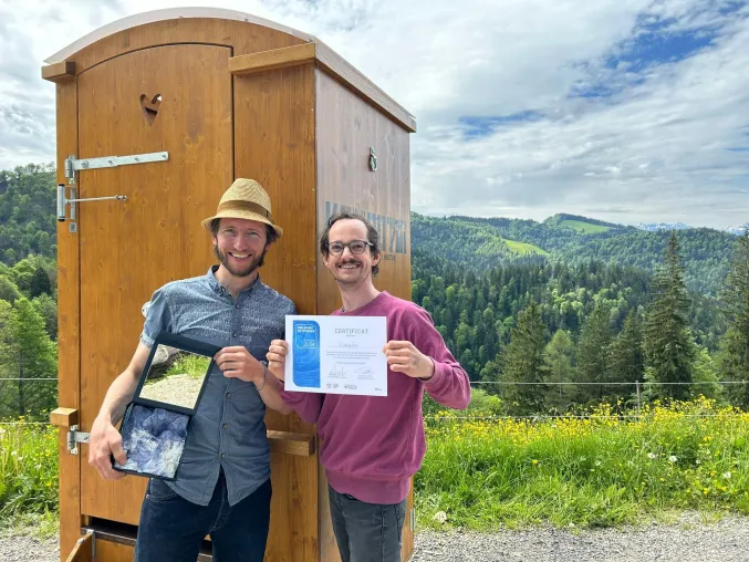 Bild: Schweizer Ethikpreis für Komposttoiletten
