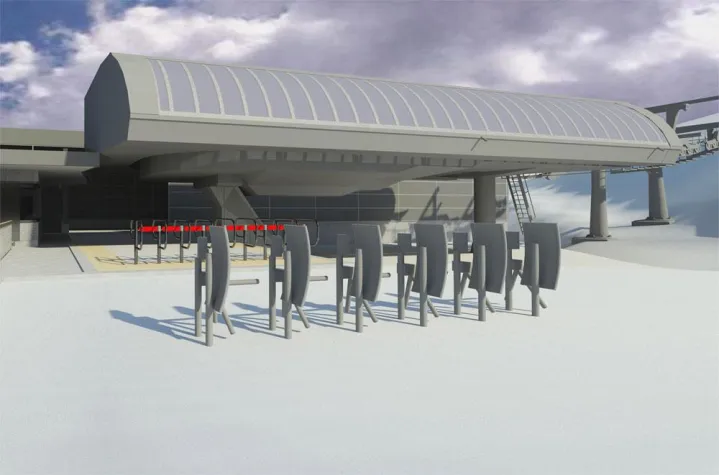 Bild: Nach 24 Millionen Bergfahrten ist Schluss:Hi-Tech-8er-Sesselbahn ersetzt Aualm-Lift