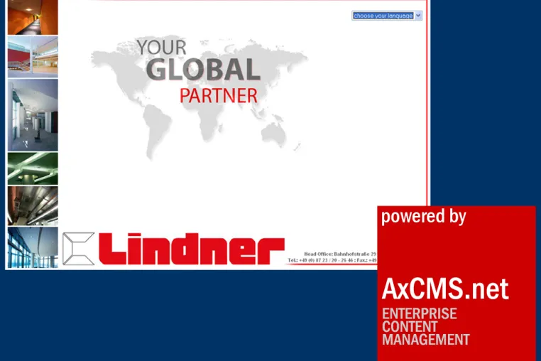 Bild: Mit dem kostenfreien AxCMS.net in Rekordzeit zum internationalen Onlineauftritt