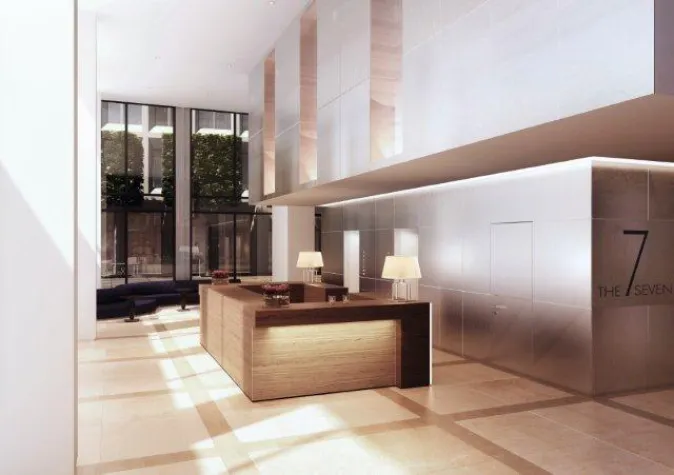 Bild: Münchner Immobilienprojekt The Seven: Raum zur Erholung