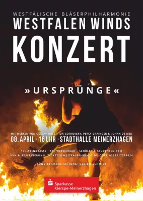 Bild: Westfalen Winds konzertiert in Meinerzhagen - Vorverkauf begonnen