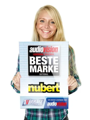 Lautsprecherhersteller Nubert als „Beste Marke“ ausgezeichnet Bild: Lautsprecherhersteller Nubert als „Beste Marke“ ausgezeichnet