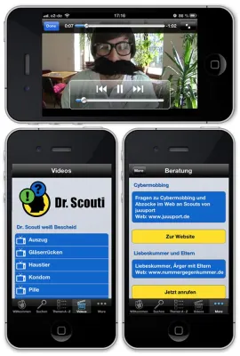 Bild: App Entwickler Haase & Martin aus Dresden aktualisiert Dr. Scouti iPhone-App