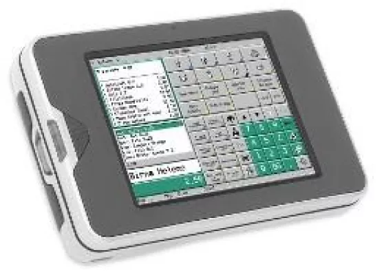 Bild: Kompakt und ergonomisch: Mobile Kasse dient in der Gastronomie mit hoher Flexibilität