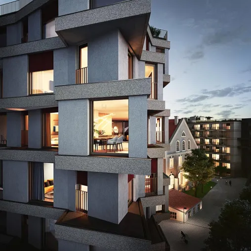 Bild: Zukunft vorausgedacht: kupa schafft Wohnraum für urbane Generationen von morgen