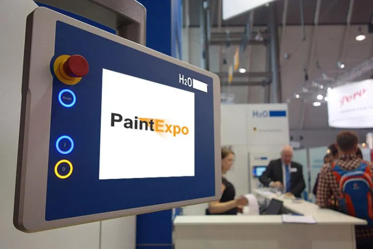 Bild: Die Antwort auf höhere Anforderungen beim Lackieren: H2O GmbH auf der PaintExpo