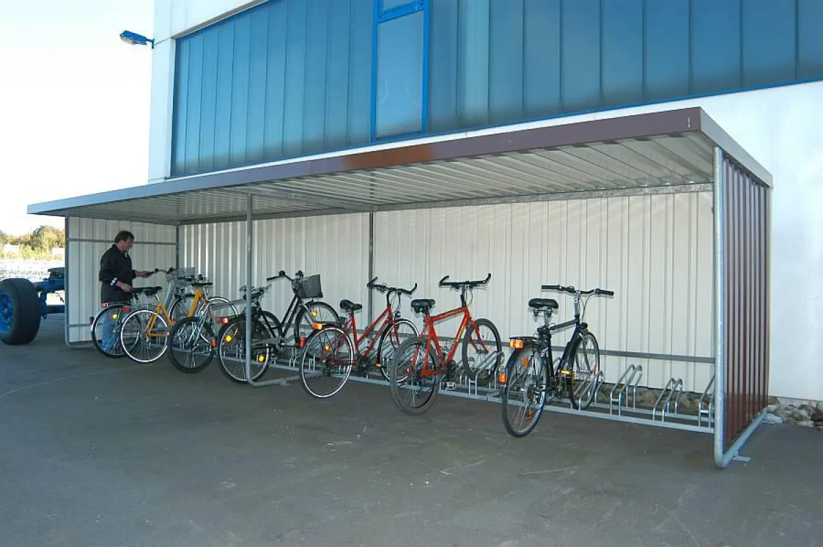 Fahrrad - Überdachungen - kaufen im fahrradstaender-onlineshop.de