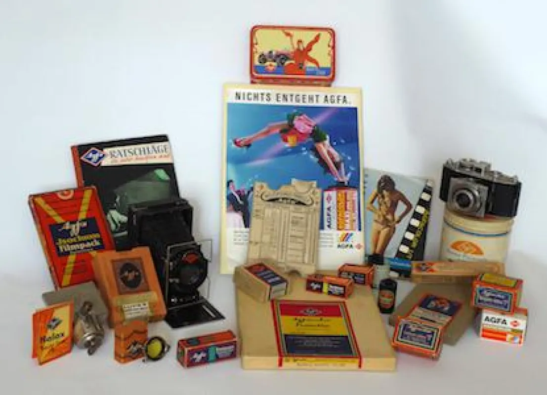 Das Agfa Rauten-Logo zierte alle Fotoprodukte