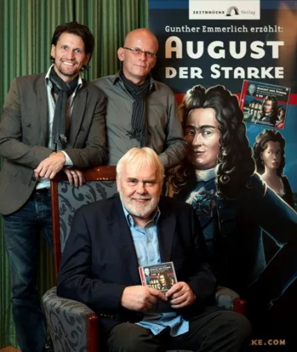 Bild: „ZEITBRÜCKE“ in die Vergangenheit: Gunther Emmerlich spricht erste Audio-Biografie von August dem Starken