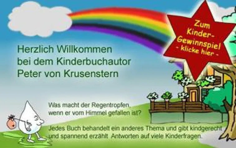 Bild: Kinderbuchautor Peter von Krusenstern sucht Quizteilnehmer