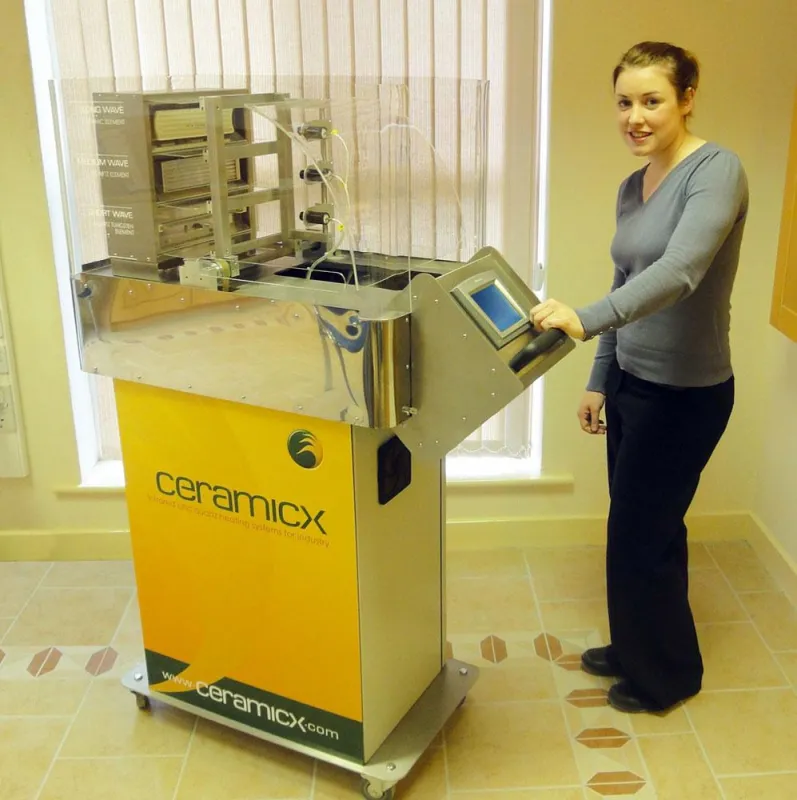 Ceramicx Infrarot-Wärme-Testanlage