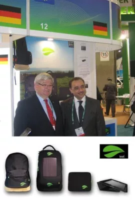 Bild: Think Green! Die Firma M-Tex geht mit der Marke Leaf neue Wege in Sachen Nachhaltigkeit