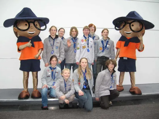 Bild: Pfadfinder auf den Pfaden der Technik