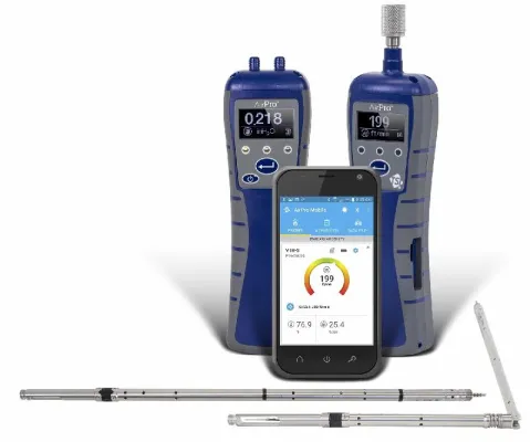 Bild: Mehr Comfort mit der neuen AirPro™ Kimamessgeräteserie von TSI