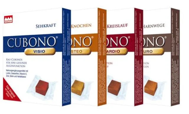 Bild: CUBONO - Neues wohlschmeckendes Nahrungsergänzungsmittel zum Kauen