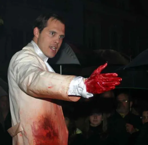 Bild: 17 Jahre Gruselstadtführungen in Ingolstadt / Saisonauftakt bei "Dr. Frankensteins Mystery Tour"