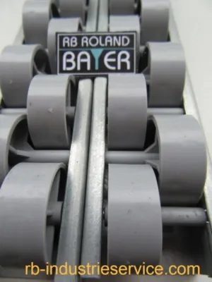Bild: Rollenleisten - Transportschienen für Industrie und Handel