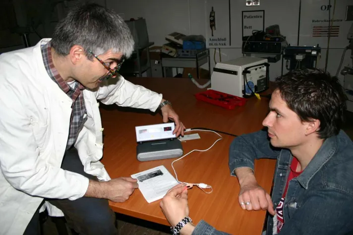 Bild: Infoveranstaltung über schulische Berufsausbildung zum Assistenten in Biologie, Informatik und Elektrotechnik