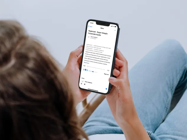 Bild: Hypecast macht Podcasting in Haiilo möglich