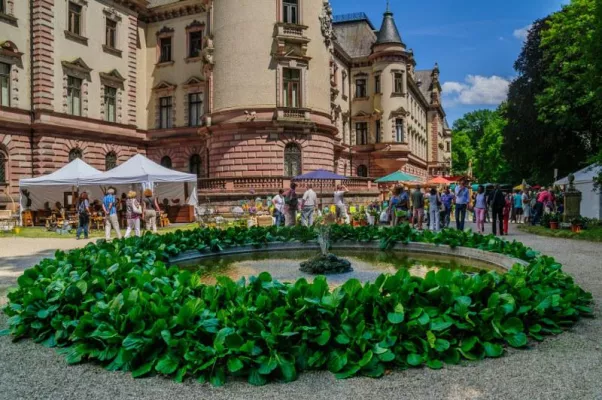 Bild: Ein Selfie mit OB Wolbergs vor Thurn und Taxis Schlosskulisse