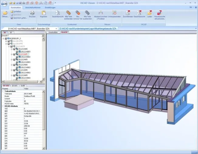Bild: ISD präasentiert das Software-Rundumpaket für den Stahl-/Metallbau auf der Bau 2009