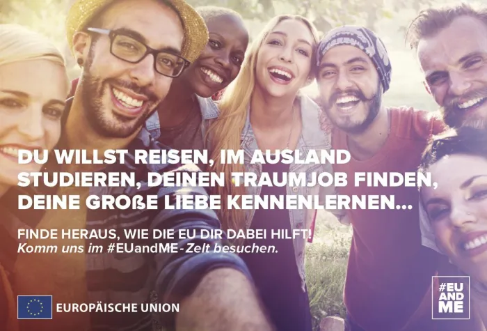 Bild: Jugendkampagne #EUandME kommt nach Augsburg zum Modular Musikfestival
