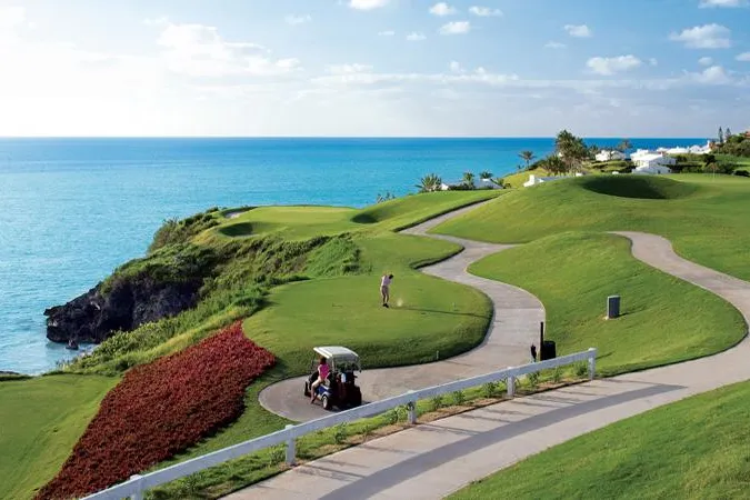 Bild: BERMUDA TOURISM & FAIRMONT SOUTHAMPTON HOTEL VERLOSEN EINE REISE FÜR ZWEI PERSONEN ZUM PGA GRAND SLAM