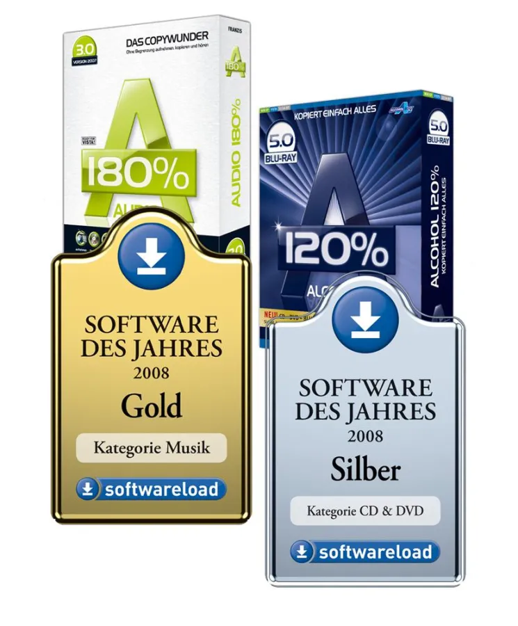 FRANZIS Alcohol Produkte in der Anwendergunst ganz oben