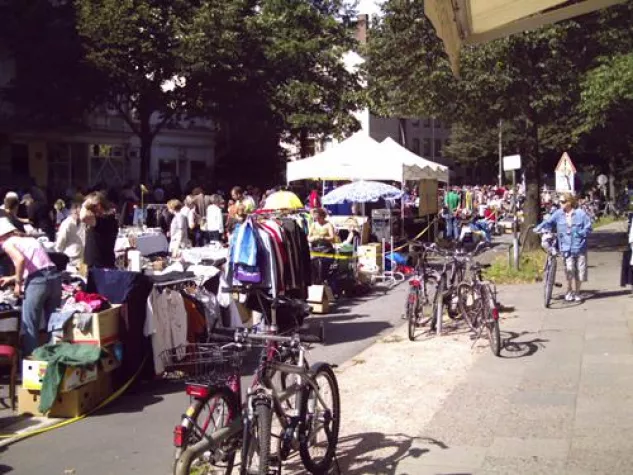Bild: 9. Bogenstraßenfest mit großem Flohmarkt in Hamburg