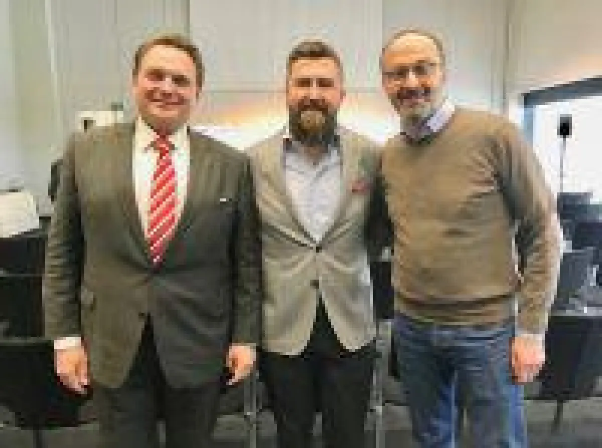 Foto: Lars Dünker, Georg Ziegler und Zeèv Rosenberg (v.l.n.r.).