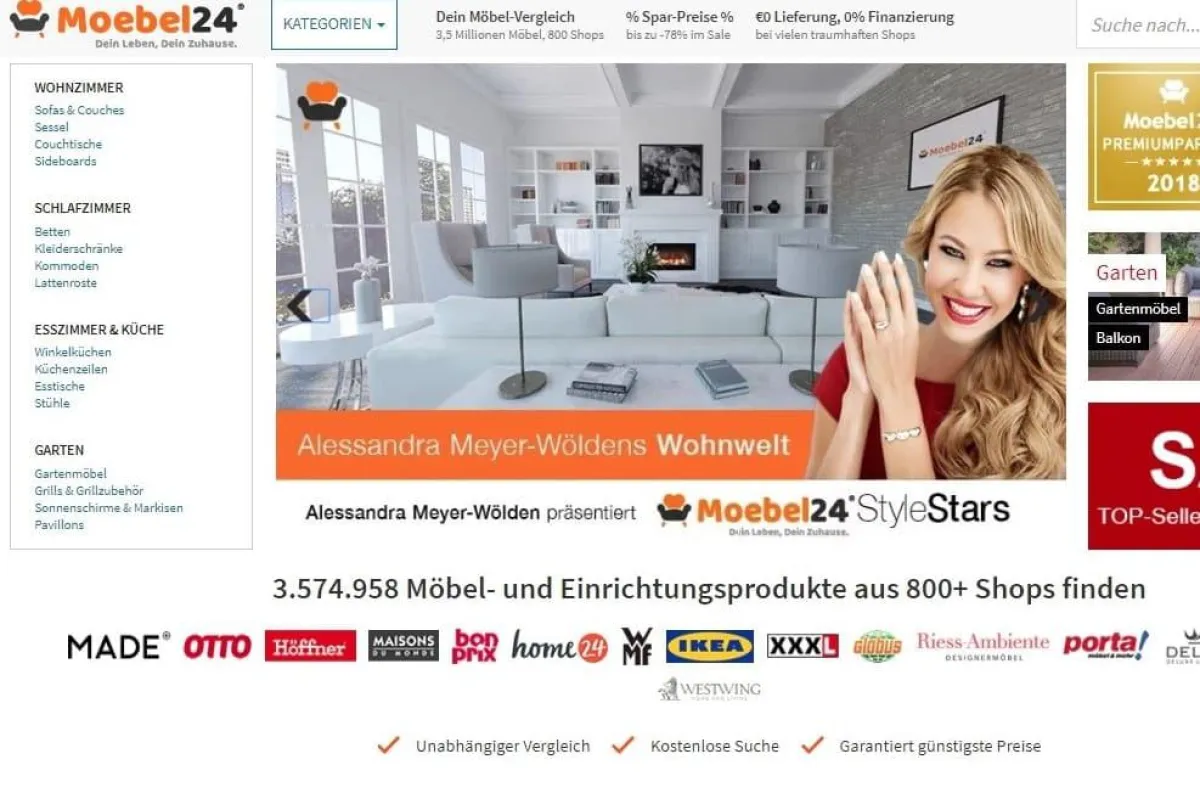 Möbel24 startet in die Herbst-/Winter-Saison mit einer neuen Kooperation mit Connox.de