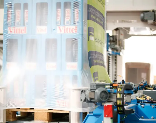 Bild: Folienhersteller alesco präsentiert sich als umweltfreundlicher Systemanbieter auf der drinktec