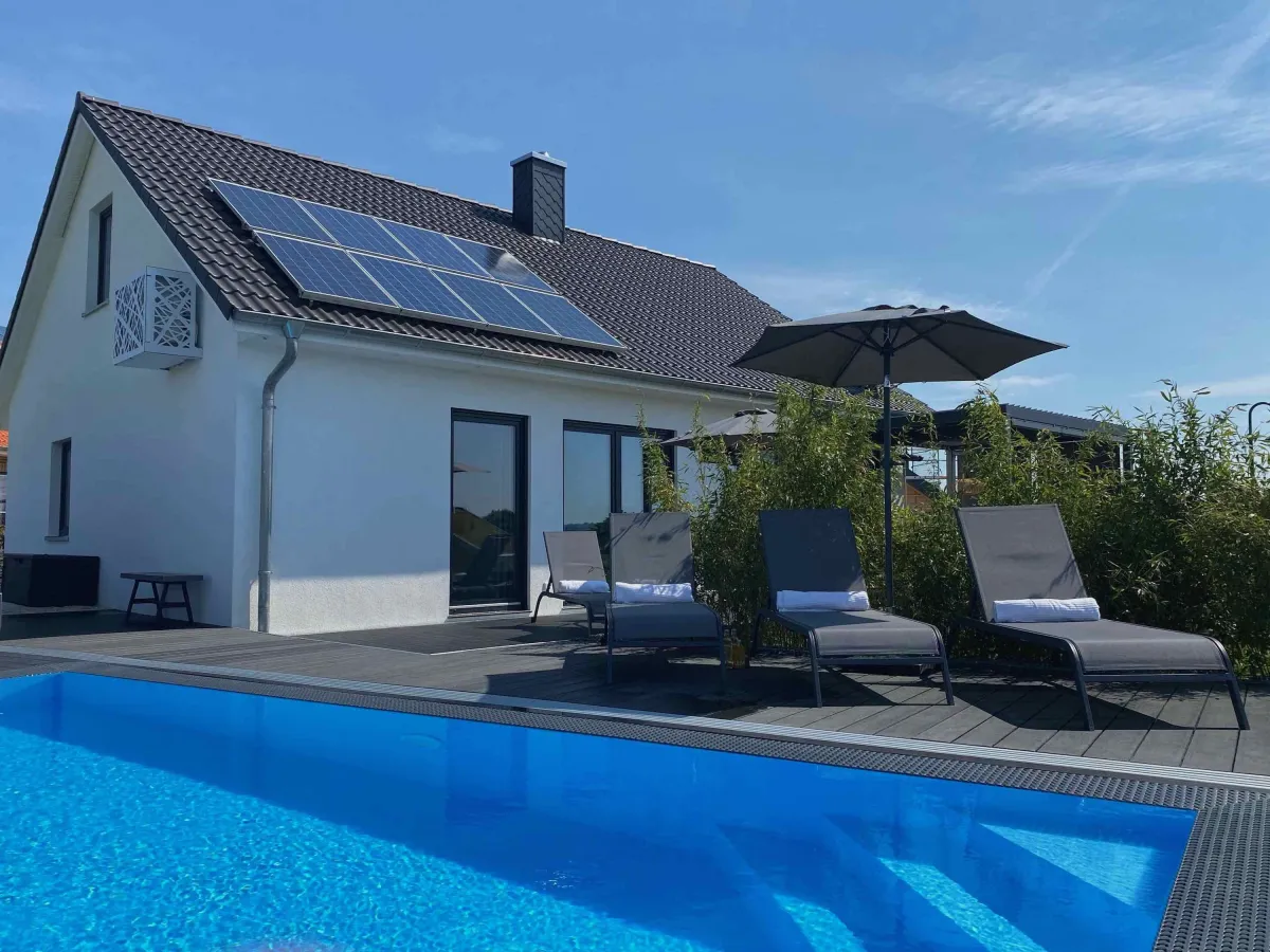 5Sterne Ferienhaus hey BEACHVILLA mit Pool in Hohwacht (© hey BEACHVILLA)