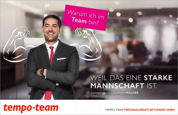 Bild: Zufriedenheitsumfrage mit Spitzenwerten für Tempo-Team Personaldienstleistungen