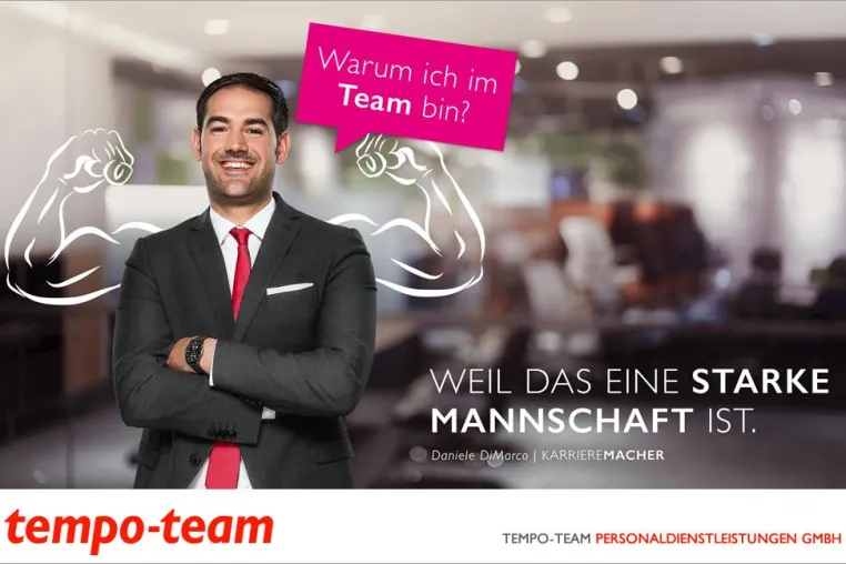 Bild: Zufriedenheitsumfrage mit Spitzenwerten für Tempo-Team Personaldienstleistungen