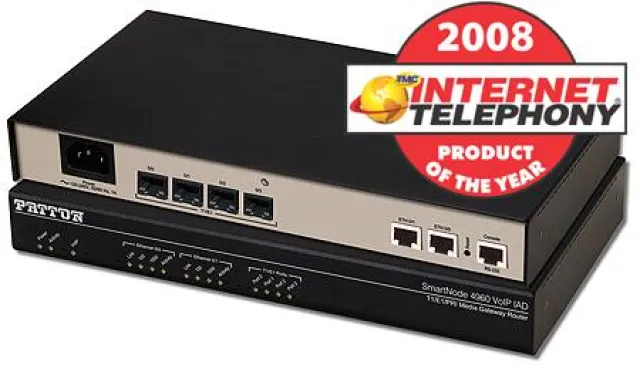 Bild: Patton-Inalp löst DECT-, PBX-, ISDN- und FAX-Interoperabilitäts-Probleme bei IP-Verbindungen
