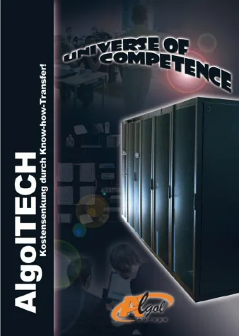 Bild: Druckfrisch - Der AlgolTECH-Flyer mit umfassender Übersicht aller Support-Services der Algol Europe
