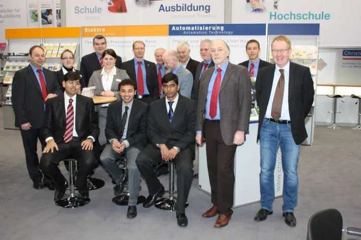 Bild: Christiani auf der Hannover Messe 2013: Bildung und Industrie Hand in Hand