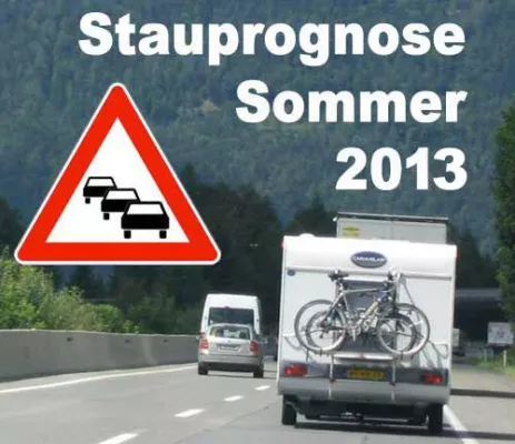 Bild: Stau-Prognose für die Sommerferien 2013