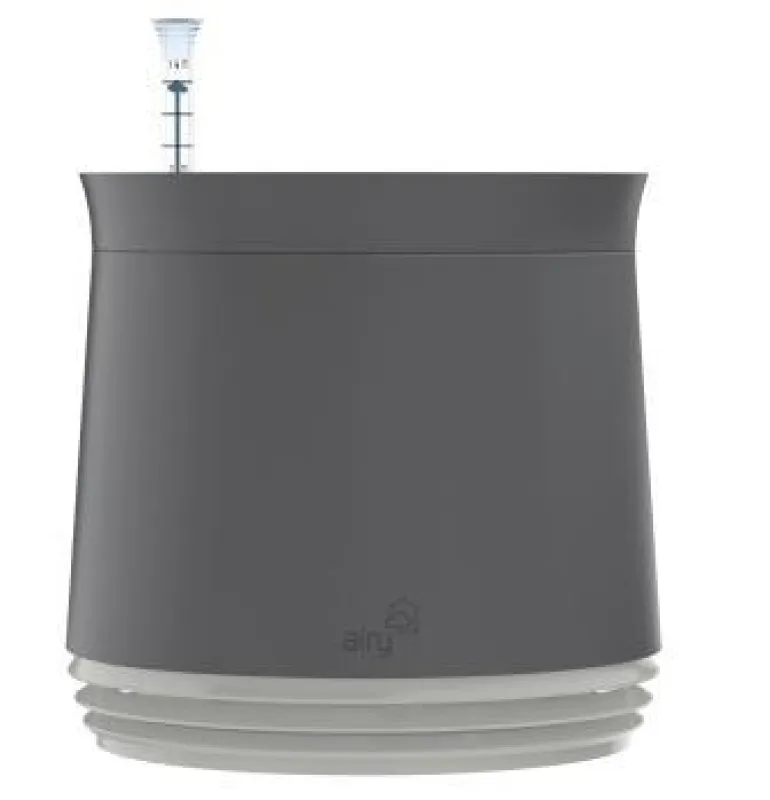 AIRY Planzentopf Stone Grey - Snow White