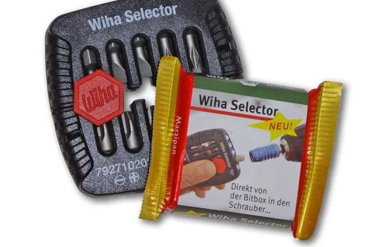 Bild: Wiha Werkzeuge GmbH wirbt mit Ritter Sport