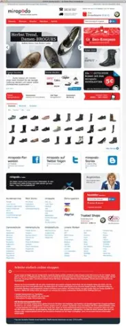 Bild: mirapodo.de präsentiert sich in frischem Design