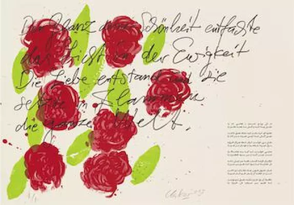 Bild: Günther Uecker Ausstellung in Greven