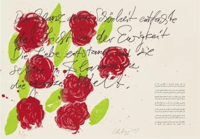 Günther Uecker Ausstellung in Greven Bild: Günther Uecker Ausstellung in Greven