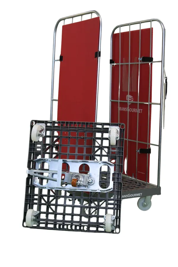 Die Schlüsseltechnologie von Roll-Smart ist das fünfte Rad am Wagen, das sich mit einem Fußpedal spi (© RS-Systems GmbH)