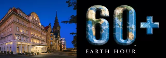 Bild: Das Hotel Fürstenhof, Leipzig feiert die Earth Hour